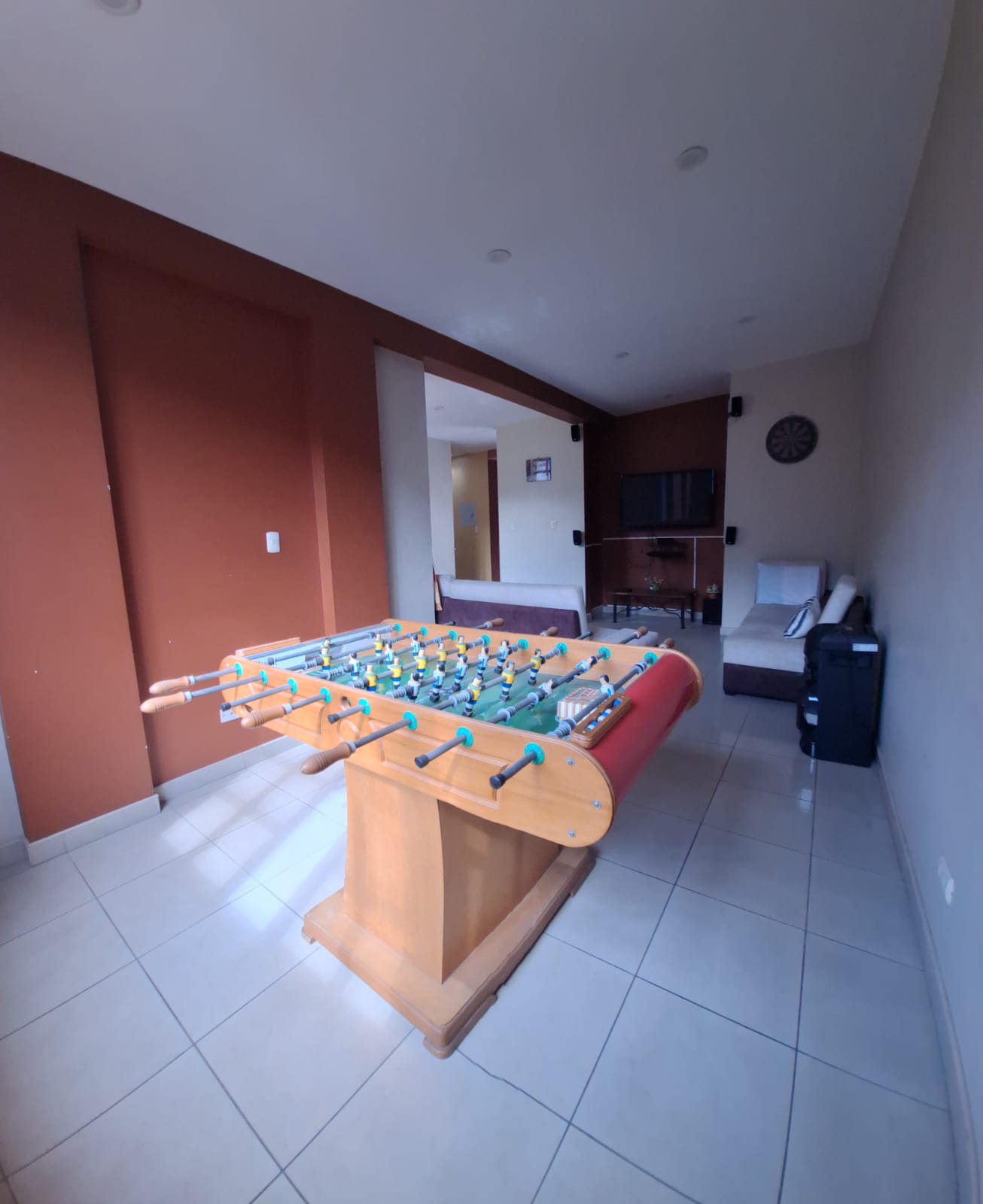 Casa en La Molina, sala de entretenimiento