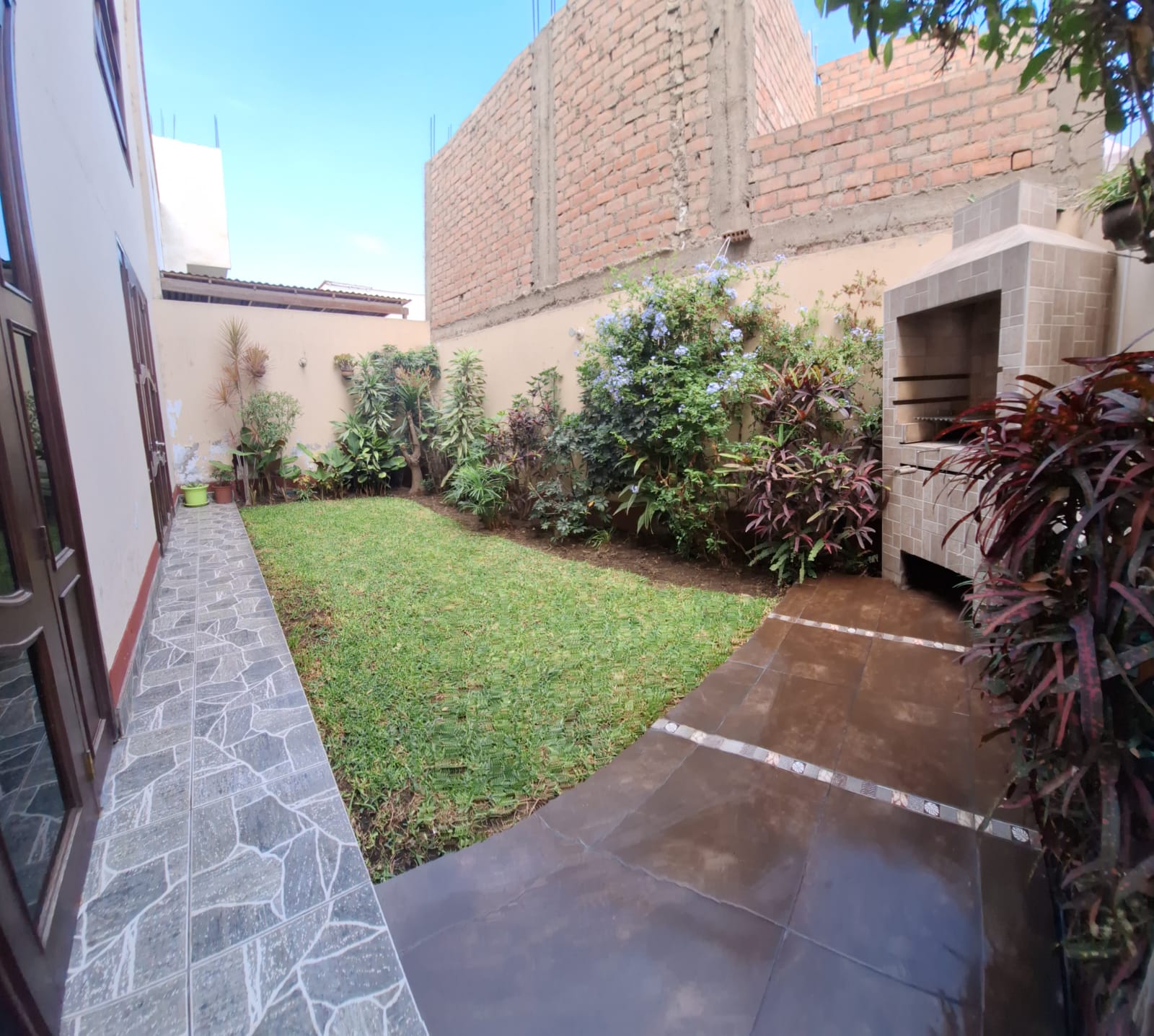 Casa en La Molina, jardín interior