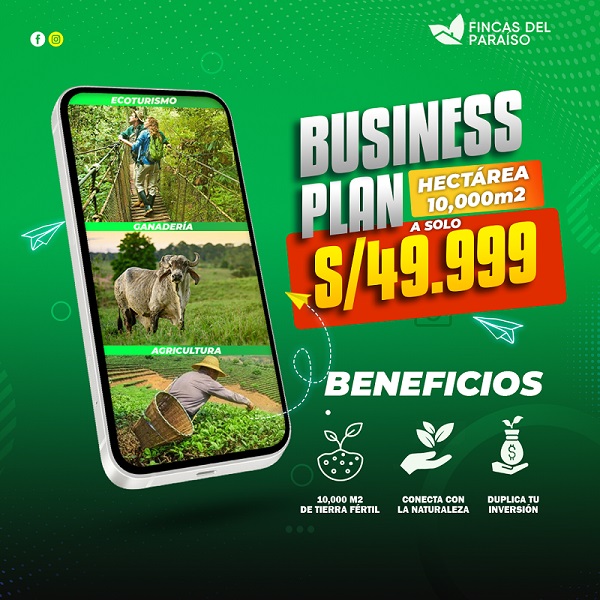 Plan de negocio en Fincas del Paraíso