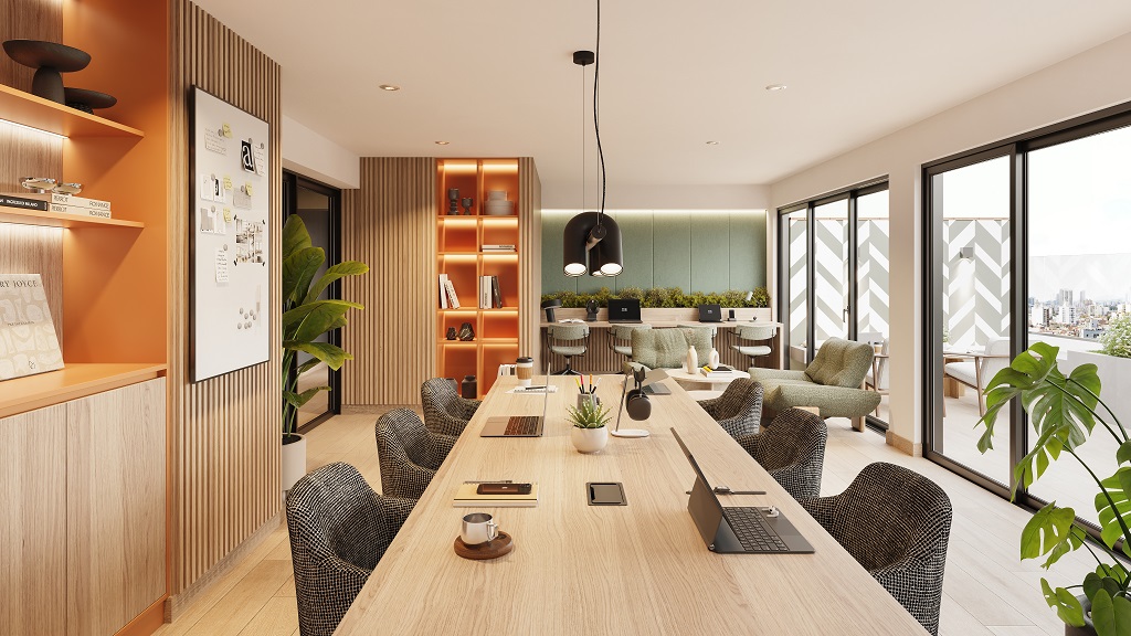Proyecto Menta Sala de Coworking