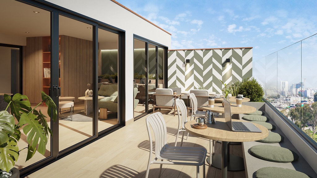Proyecto Menta Terraza Coworking