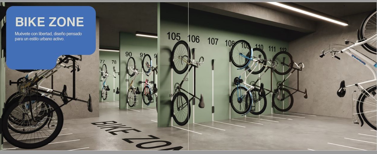 Proyecto Madison Zona de Bicicletas