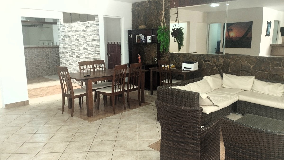 Departamento en Punta Hermosa vista de la sala y comedor